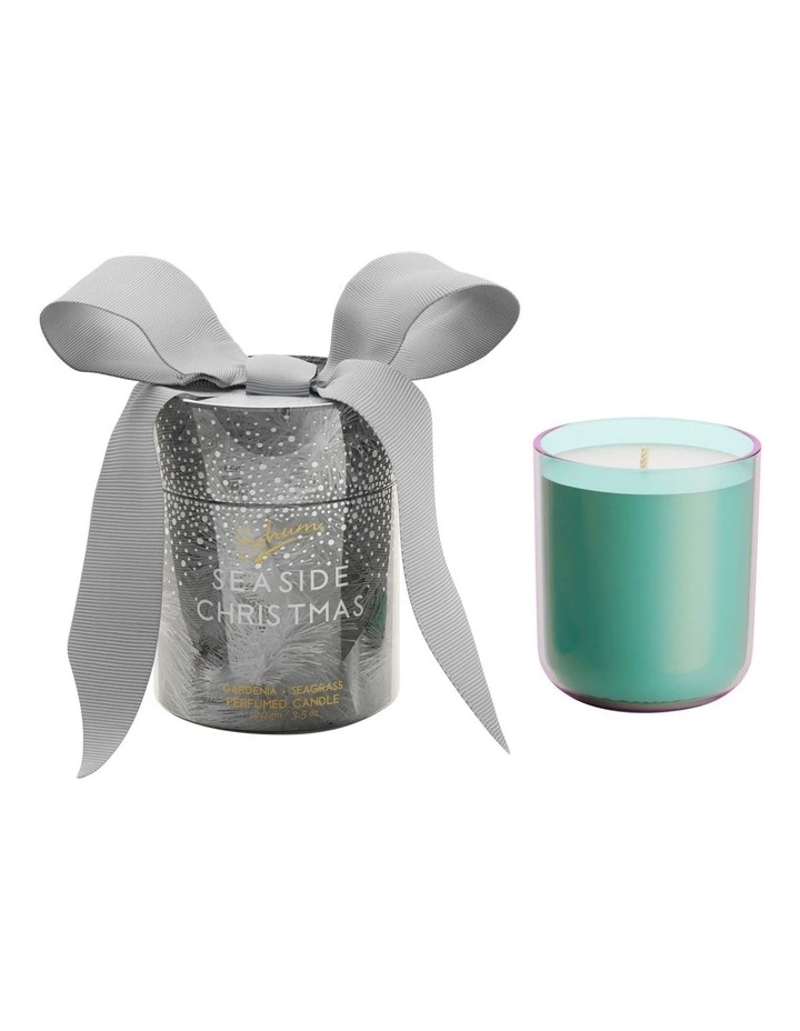 Seaside Christmas Gifting Candlette in Silver image 1