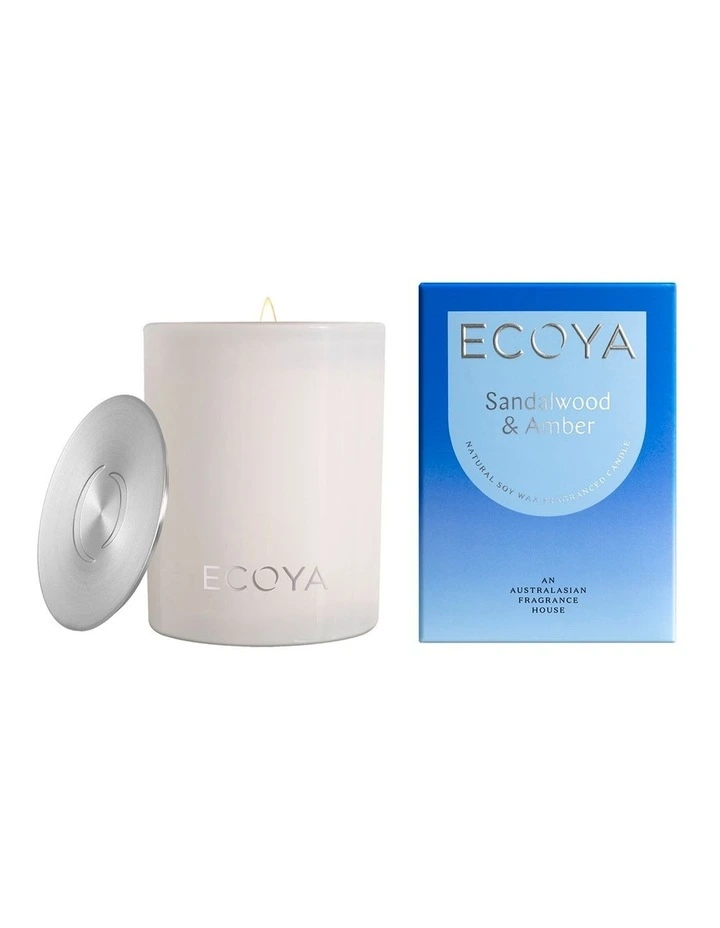 Sandalwood & Amber Madison Candle 400g image 1