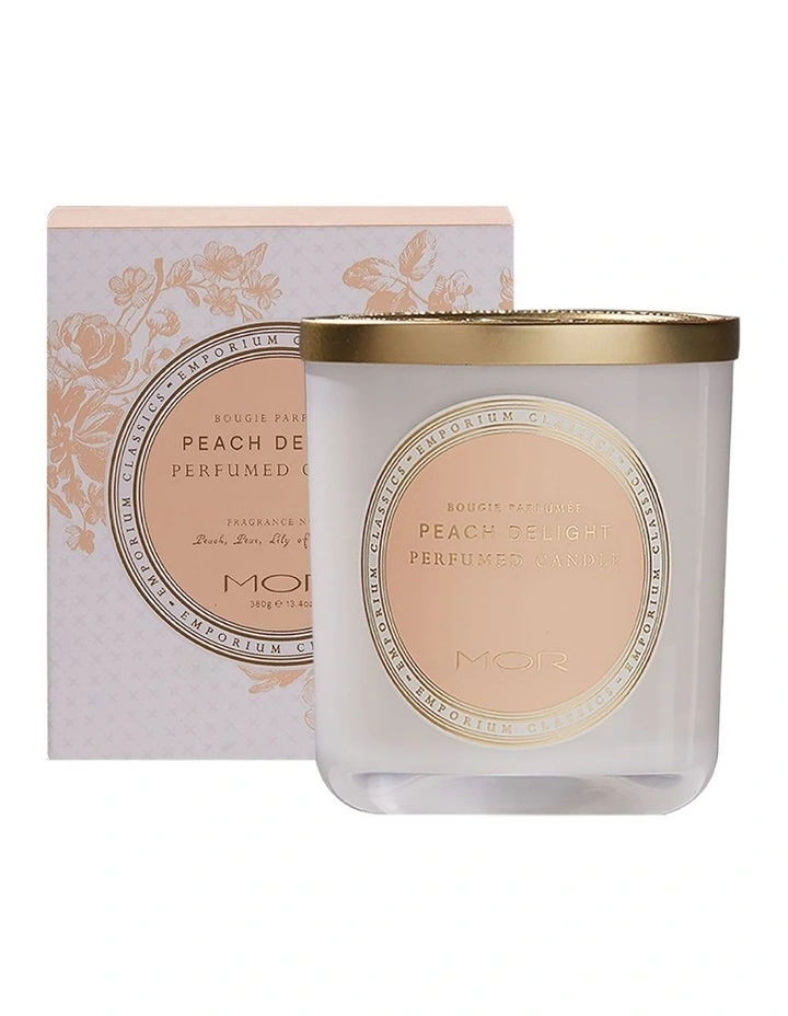 Emporium Classics Peach Delight Perfumed Candle 380g image 1
