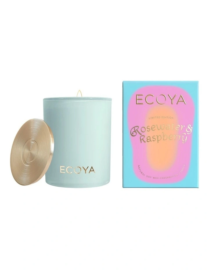 Rosewater and Raspberry Madison Candle image 1