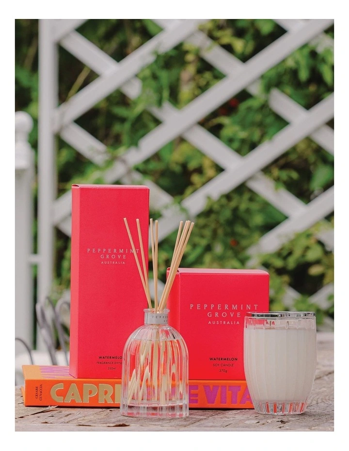 Watermelon Large Soy Candle 370g image 3