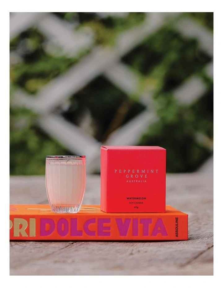 Watermelon - Mini Soy Candle 60g image 5