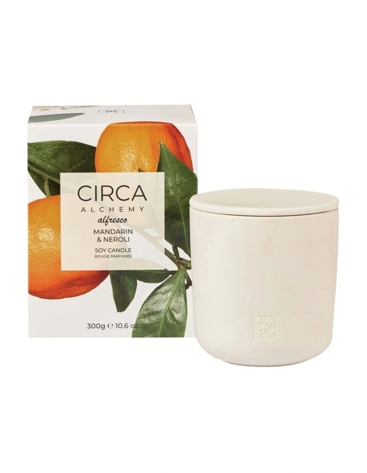 Alchemy Mandarin And Neroli Soy Candle 300g image 1
