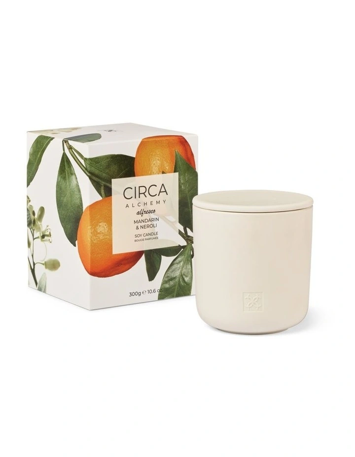 Alchemy Mandarin And Neroli Soy Candle image 2