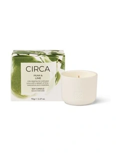 Pear And Lime Soy Candle