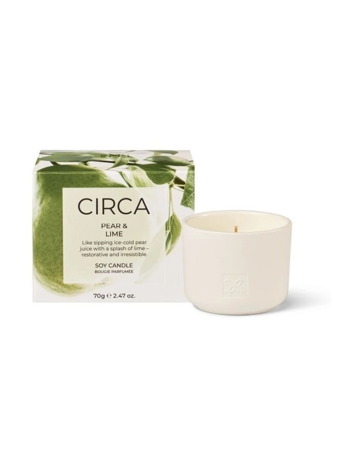 Pear And Lime Soy Candle image 1