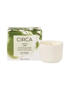 Pear And Lime Soy Candle 70g