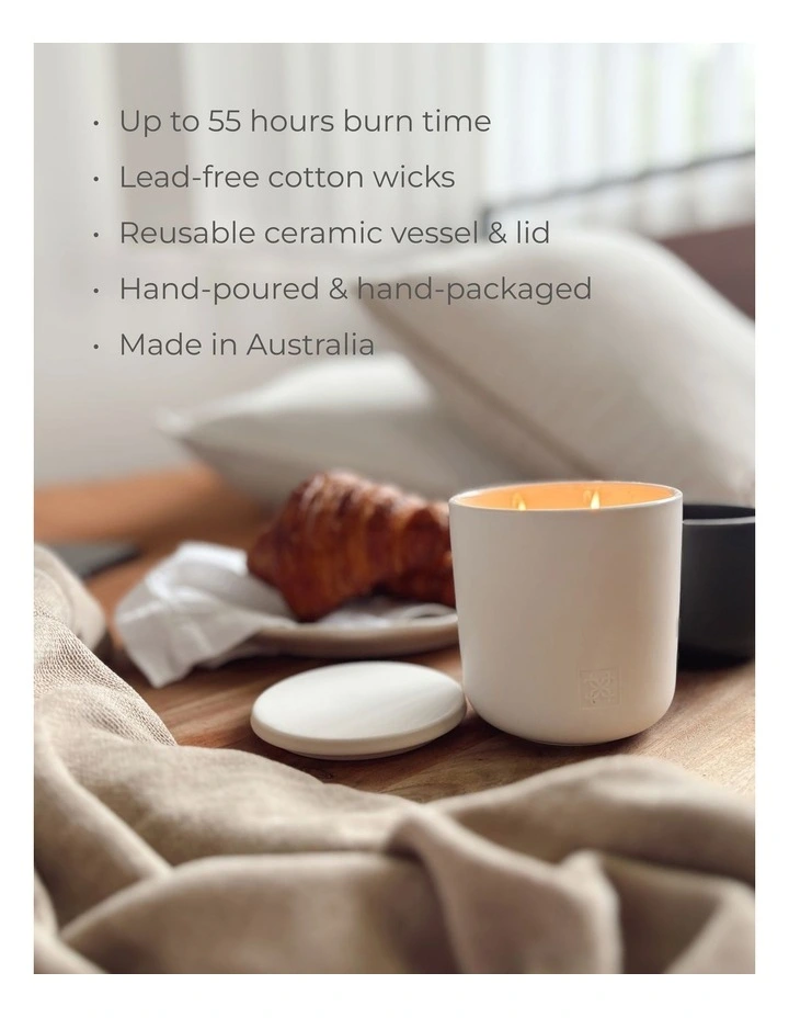 Watermelon And Coconut Soy Candle 300g image 6
