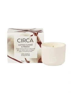 Cotton Flower And Freesia Soy Candle 70g