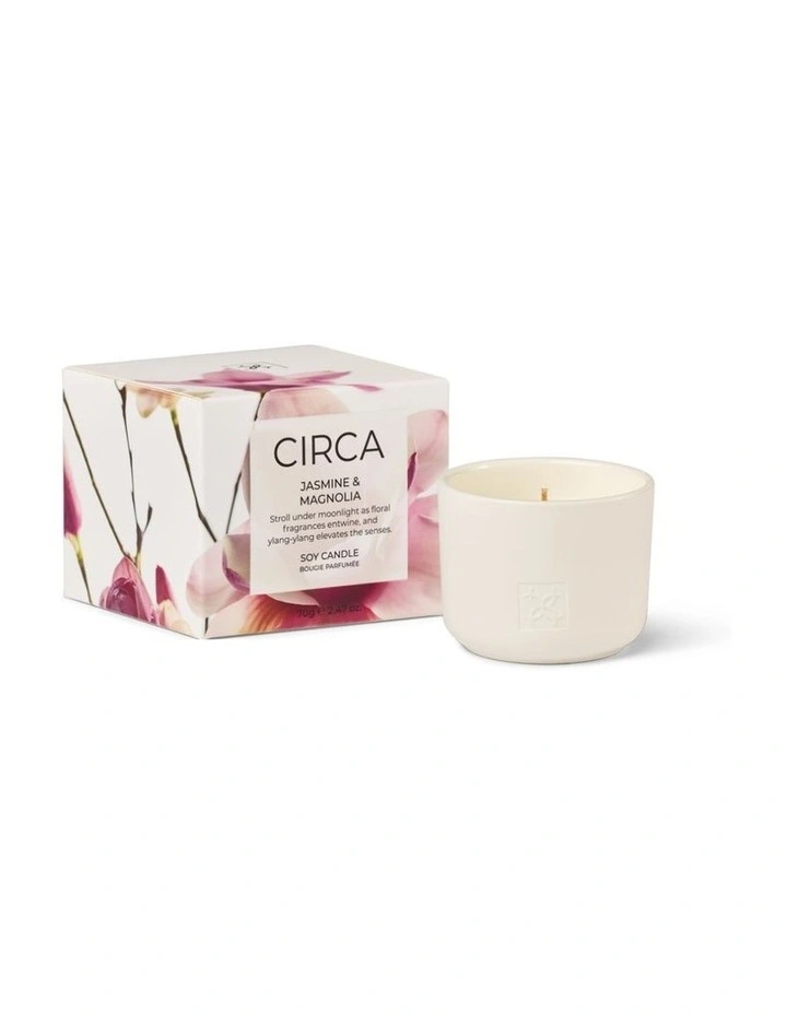 Jasmine and Magnolia Soy Candle image 2