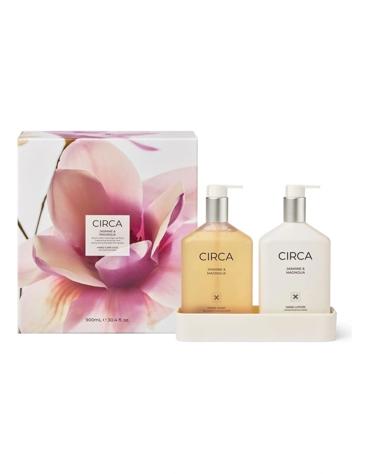 Jasmine and Magnolia Hand Care Duo 900ml image 1