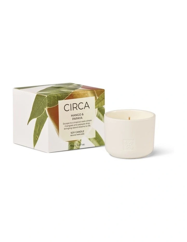 Mango and Papaya Soy Candle image 2