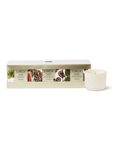 Christmas Trio Candles 70g x 3