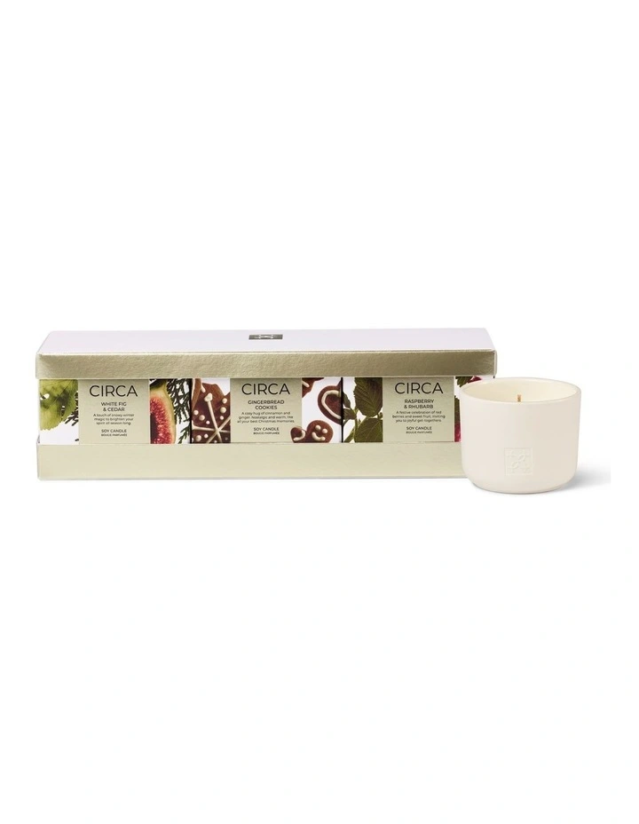 Christmas Trio Candles 70g x 3 image 1