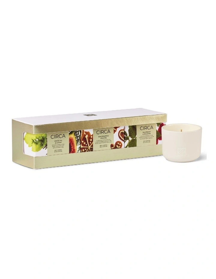 Christmas Trio Candles 70g x 3 image 2