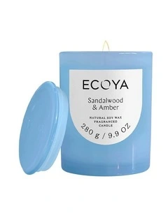 Sandalwood And Amber Metro Candle 280g