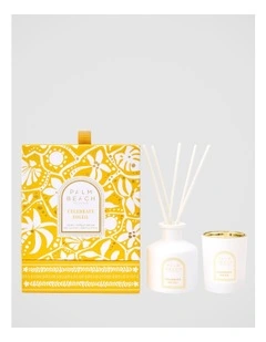 Celebrate Soleil Mini Candle + Diffuser Set