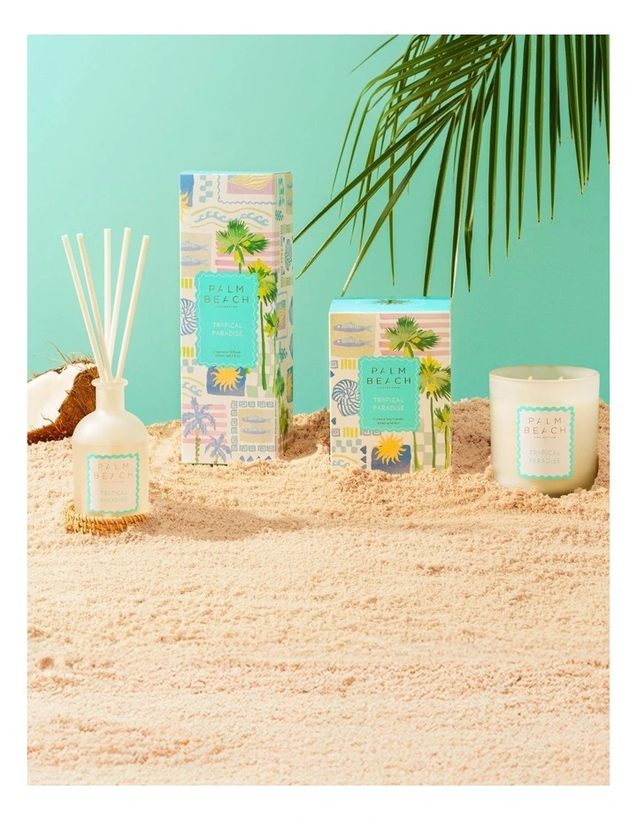 Tropical Paradise Scented Candle 420g image 3