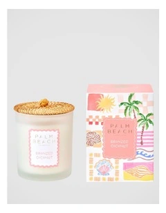Bronzed Coconut Scented Candle 420g