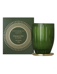 Crushed Pine And Clove Large Candle 370g