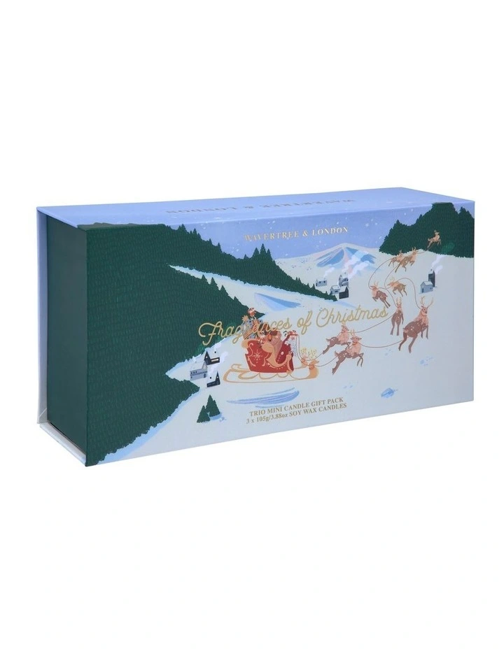 Christmas Mini Candle Trio Gift Pack image 2
