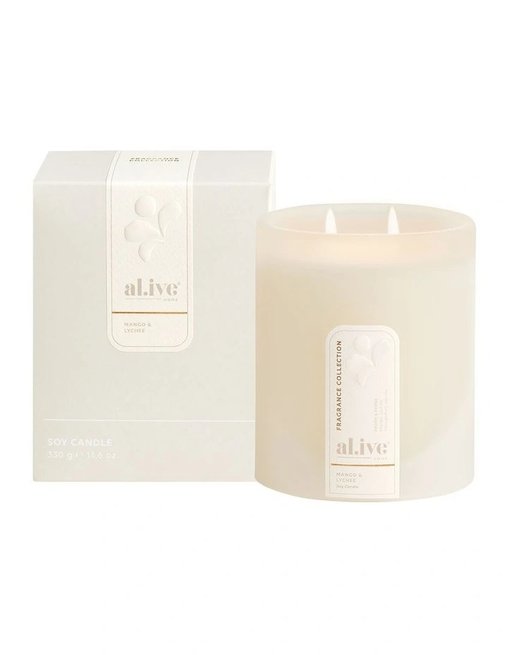 Soy Candle Mango & Lychee image 1