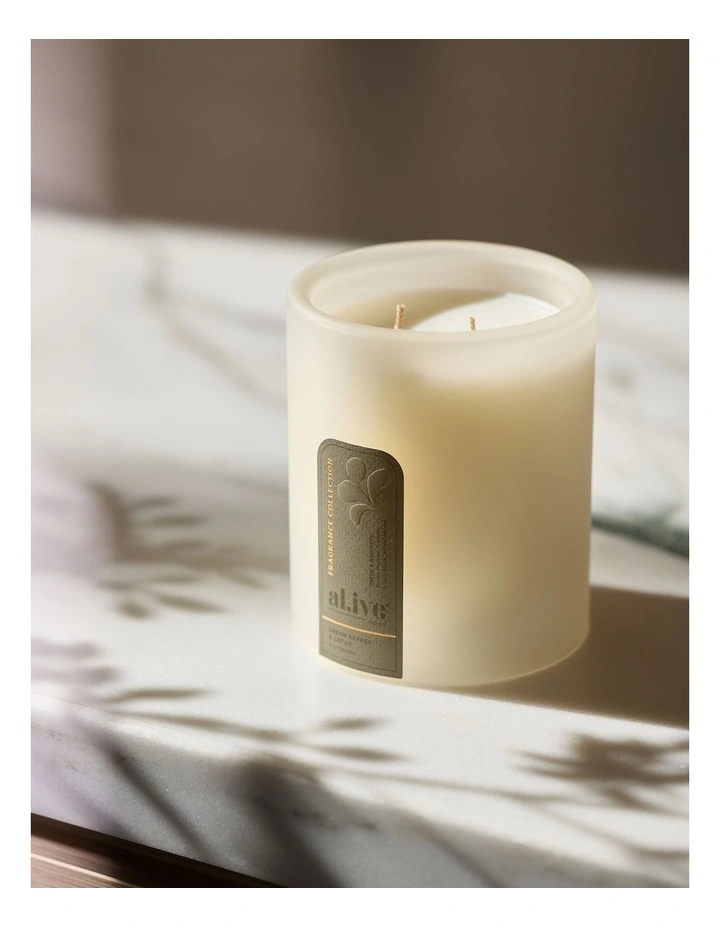 Soy Candle - Green Pepper & Lotus image 4