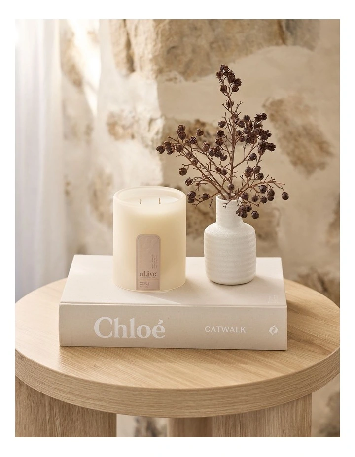 Soy Candle - Apricot & Sweet Fig image 3