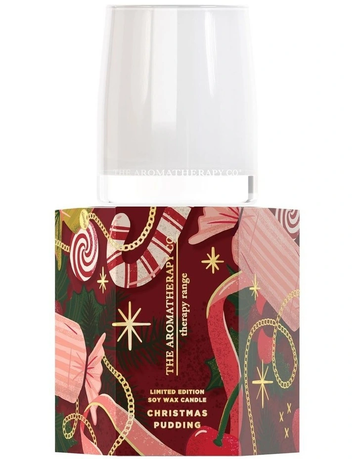 Candle 80g in Christmas Pudding image 2