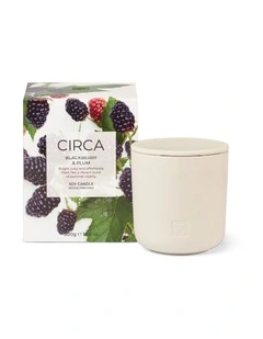 Blackberry And Plum Soy Candle 300g