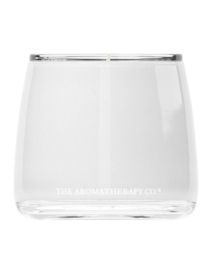 Embrace Vanille & Hazelnut Ambre Candle 260g in White image 3