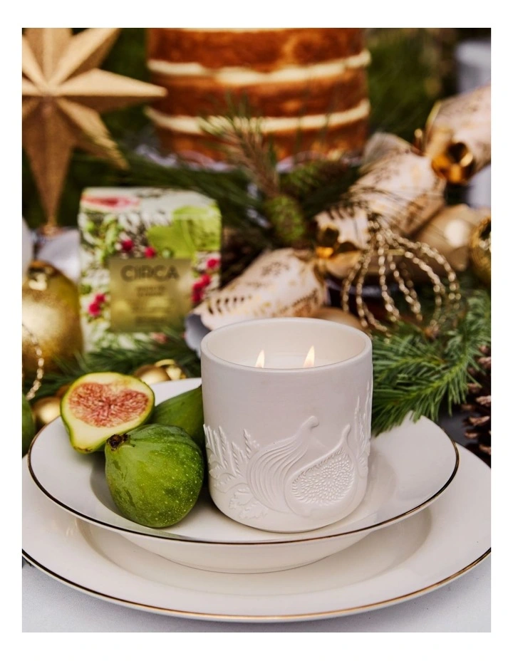 White Fig & Cedar Soy Candle 300g image 4
