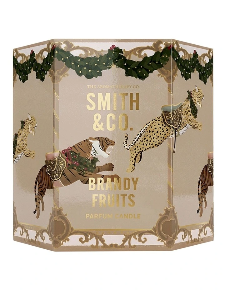 Smith & Co Festive Brandy Fruits Candle 80g image 2