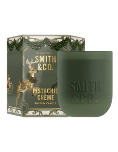 Smith & Co Festive Pistachio Creme Candle 80g