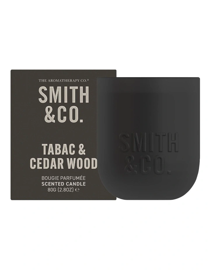 Tabac & Cedar Wood Candle 80g image 1
