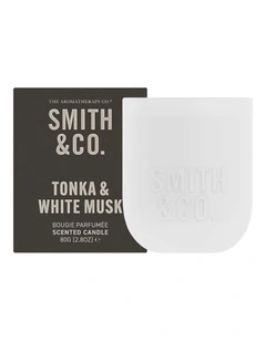 Tonka & White Musk Candle 80g