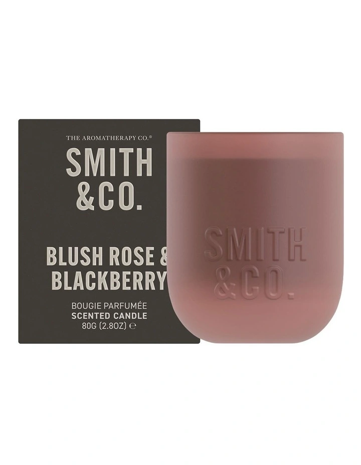 Blush Rose & Blackberry Candle 80g image 1