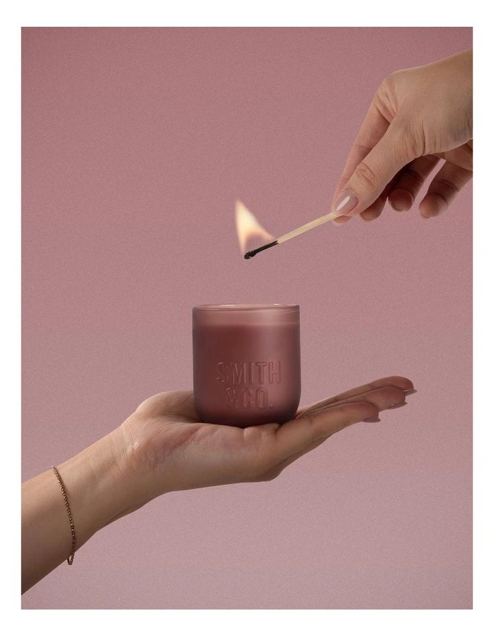 Blush Rose & Blackberry Candle 80g image 3