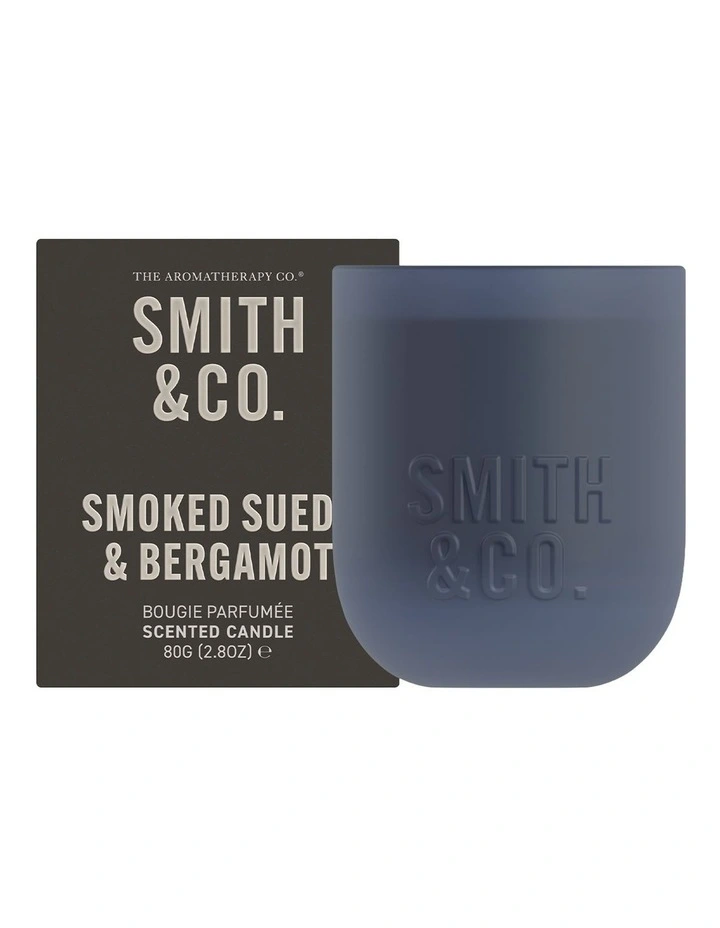 Smoked Suede & Bergamot Candle 80g image 1