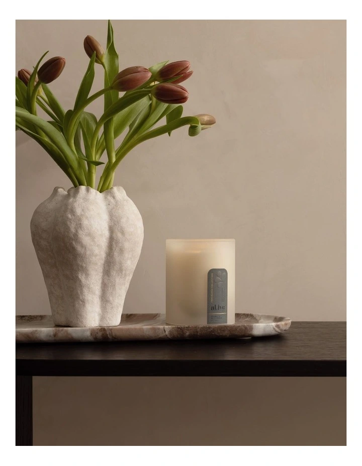 Soy Candle in Coconut & Wild Orange 330g image 4