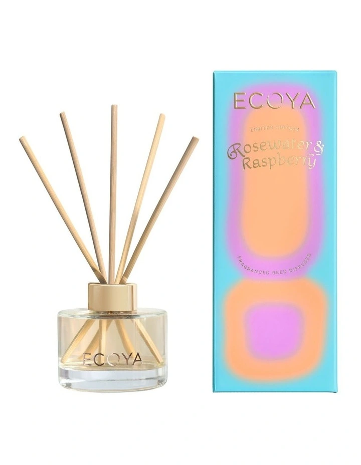 Rosewater and Raspberry Mini Reed Diffuser image 1