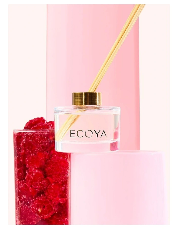 Rosewater and Raspberry Mini Reed Diffuser image 2