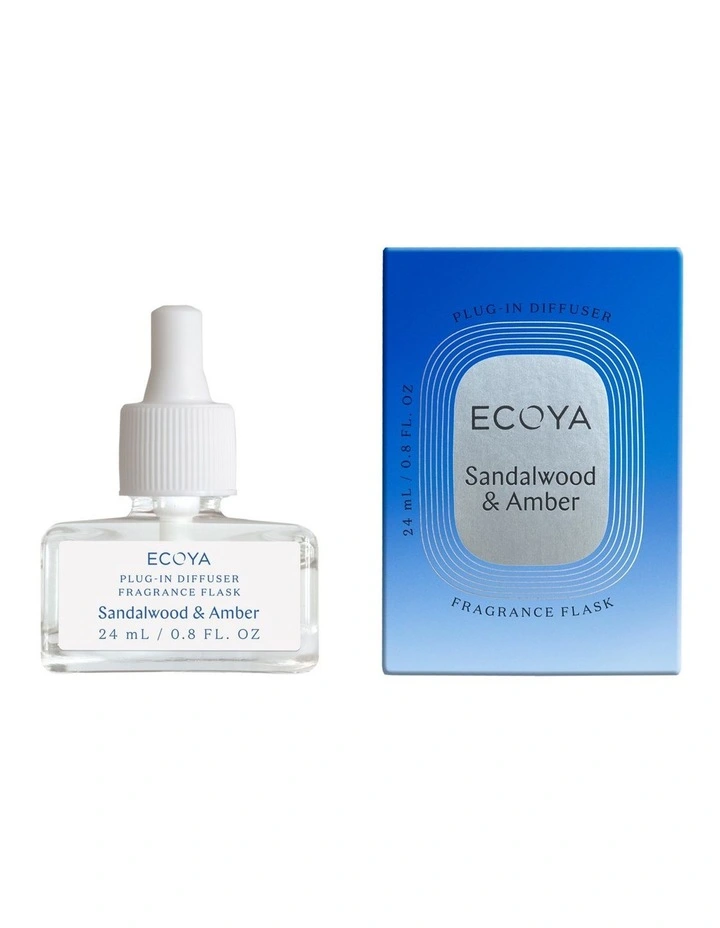 Sandalwood And Amber Plug-In Diffuser Fragrance Flask image 1