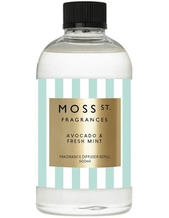 Avocado & Fresh Mint - Ceramic Diffuser Refill 500ml