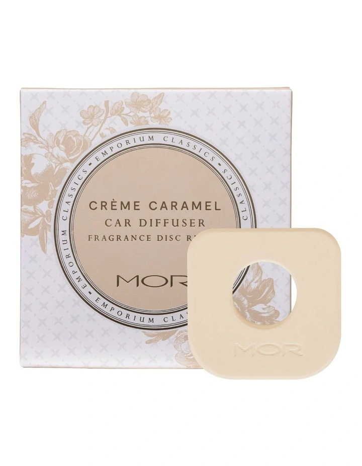 Creme Caramel Car Diffuser - Fragrance Disc Refill image 1