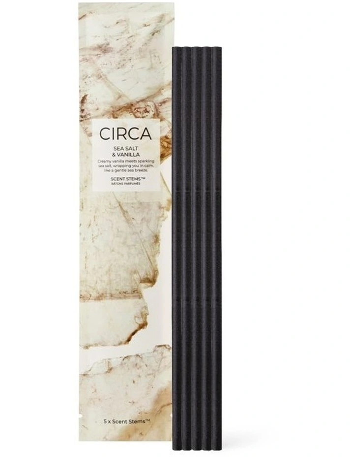 Sea Salt & Vanilla Refill Scent Stems image 1