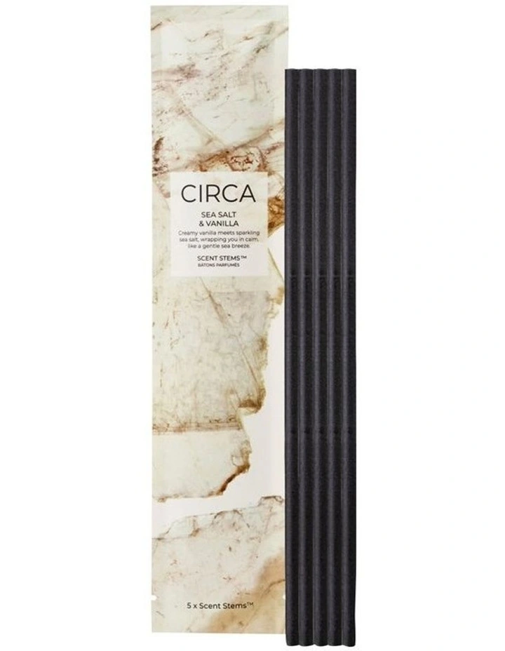 Sea Salt & Vanilla Refill Scent Stems image 1