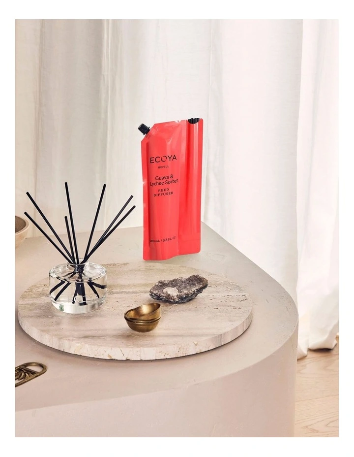 Refill Guava & Lychee Sorbet Reed Diffuser 200ml image 2