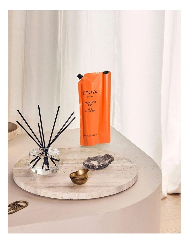 Refill Mandarin Gin Reed Diffuser 200ml image 2