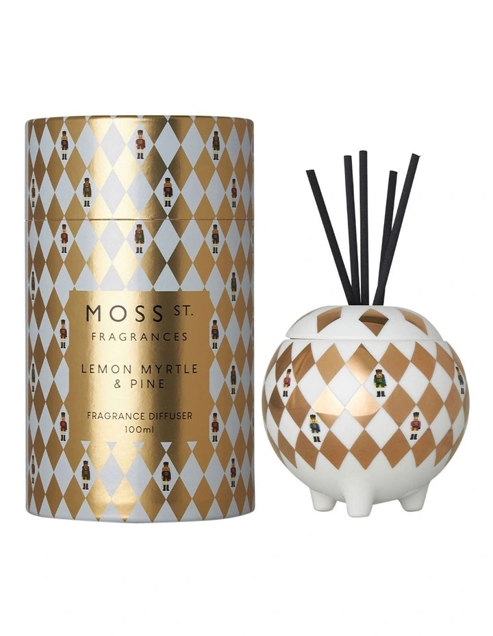 Lemon Myrtle & Pine Mini Diffuser 100ml image 1